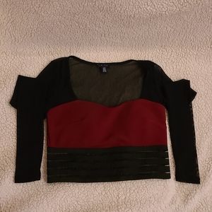 UK2LA Long Sleeve Crop Top S/P